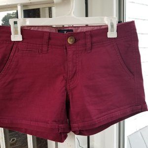 American Eagle shortie shorts size 6